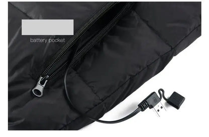 USB Heated Jacket – 9-Zone Heat, Unisex Design